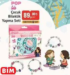 POP GİRLS ÇOCUK BİLEKLİK YAPMA SETİ OYUNCAK